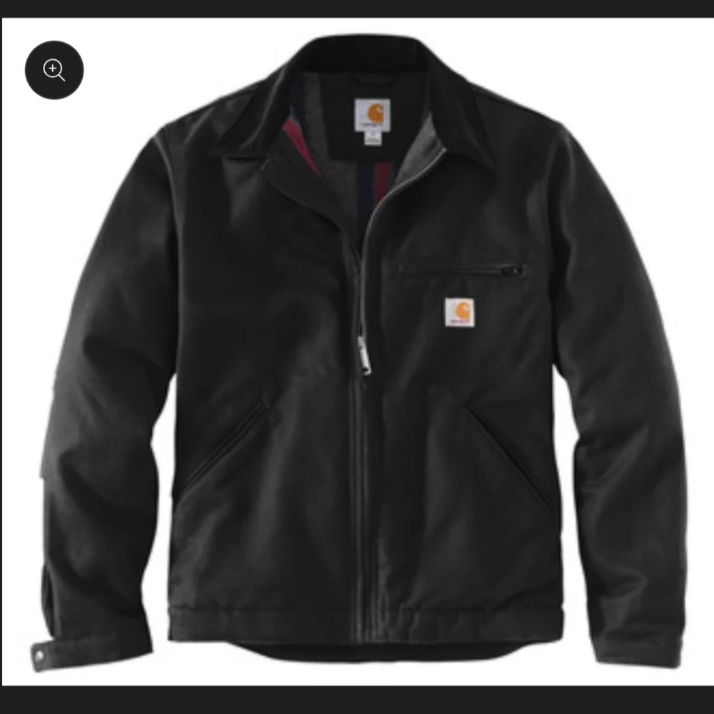 CARHARTT Men's Detroit Black Jacket